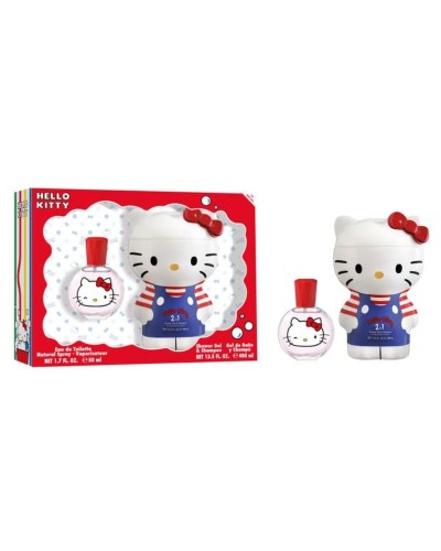 Neceser de Viaje Hello Kitty Hello Kitty Set Colonia Gel Ducha Lote 2 Piezas