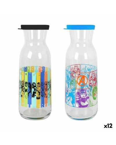 LAV Avengers Bottiglia Acqua 1.2L - Set 12 Pz - Borraccia Sport BPA Free
