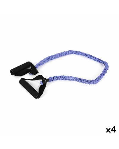 LongFit Bandas Elásticas de Resistencia Deportivas F2 Azul (Set de 4 Niveles)
