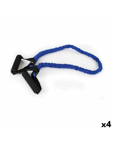 LongFit Sport F3: Widerstandsbänder Blau (4er Set) - Fitness Training
