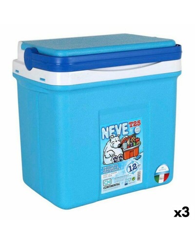Koelbox Continental 3061 25 L 25 L 38 x 26 x 39 cm (3 Stuks)