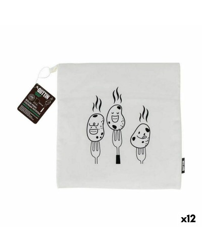 Perunan keittopussi Quttin 27,5 x 28,5 cm Mikroaaltouuni (12 osaa)