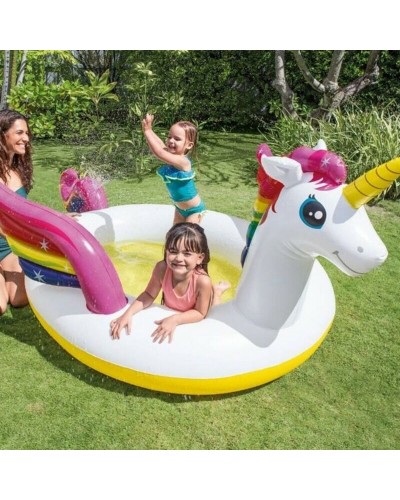 Colorbaby Piscina Hinchable 272x193x104 cm 151L - Diversión Veraniega
