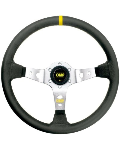 OMP OD/1956/AN Sportlenkrad Racing Silber Ø35cm - Sportliches Fahren
