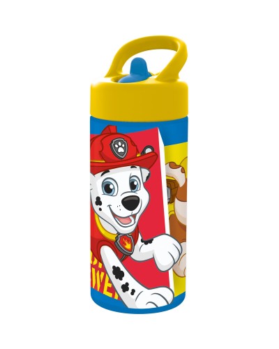 Paw Patrol Gourde Enfant Funday 410ml - Rouge & Bleu - École/Sport
