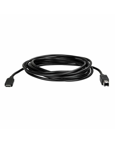 StarTech USB2CB3M: USB 2.0 A-B Cable Black - 3 Meters, High Speed
