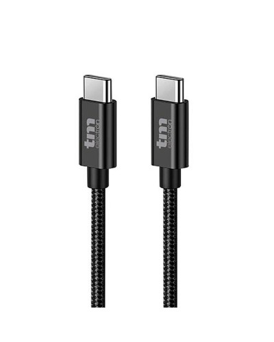 TM Electron Cable USB-C a USB-C 1.5m - Carga Rápida y Datos
