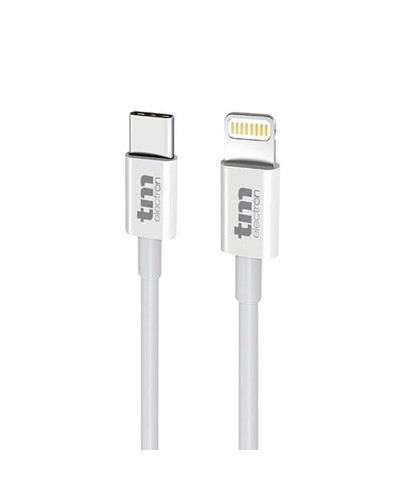 TM Electron USB-C to Lightning Cable 1m - Fast Charging iPhone/iPad
