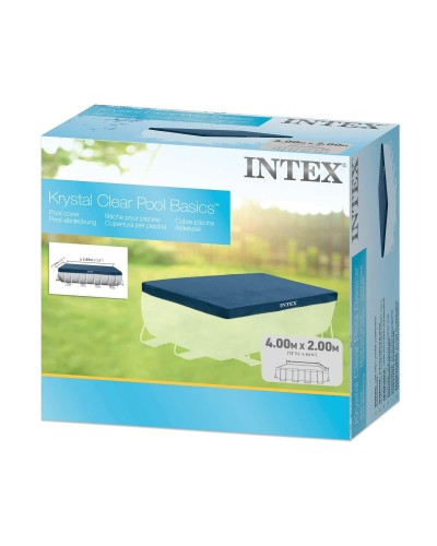 Cobertor Piscina Intex 4x2m - Lona Protectora Verano para Piscina Rectangular
