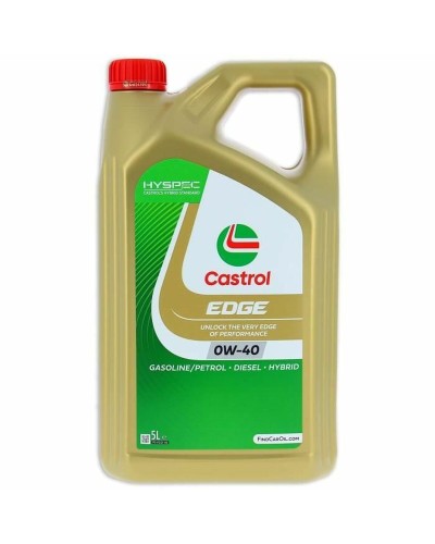 Castrol Edge 0W40 5L: Motoröl für Benzin-, Diesel- und Hybridfahrzeuge
