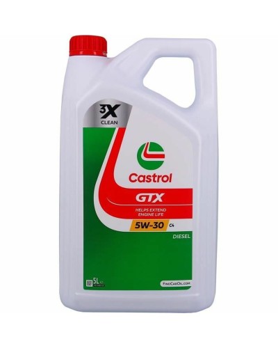 Castrol GTX Diesel 5W30 C4 - Motoröl 5L - Fortschrittlicher Schutz
