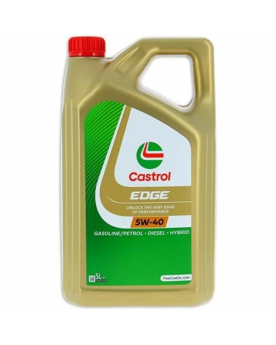 Castrol Edge 5W40 5L: Motoröl Benzin, Diesel, Hybrid - Maximaler Schutz
