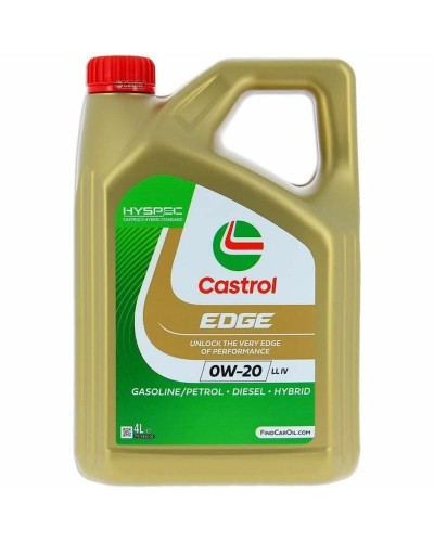 Castrol EDGE 0W20 5L: Aceite de Motor Gasolina Diésel Híbrido - Protección Avanzada
