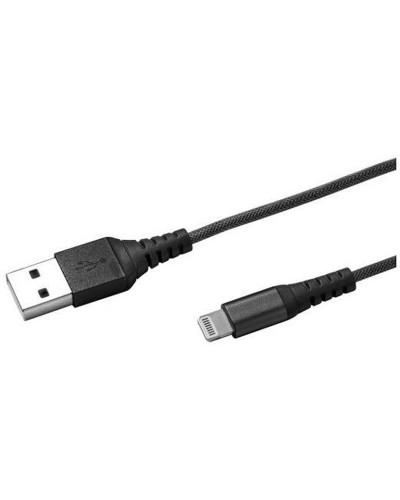 Celly USB Lightning Cable 25cm Black - Fast Charging & Synchronization
