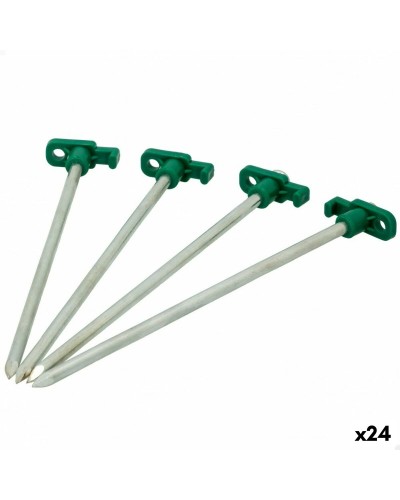 Piquetas Aktive Camping 25cm Ø8mm - Set de 4 Piezas Resistentes
