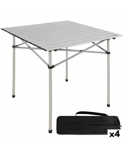 Fällbord Aktive Silvrig Aluminium 70 x 70 x 70 cm (4 antal)
