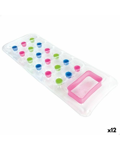 Intex Transparente Luftmatratze 18 Fächer - 188x71 cm - Pool Meer
