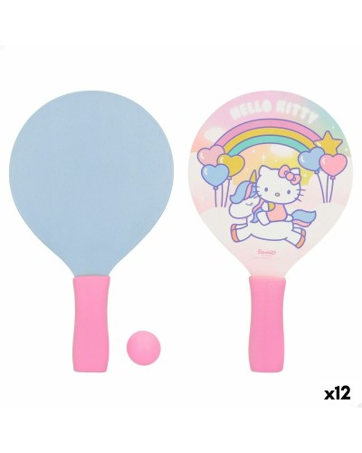 Palette Spiaggia Hello Kitty Legno + Palla - Set 12 Unità

