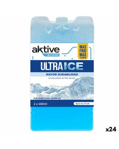 Siberini Aktive Ultra Ice 400 ml Siberini 2 Pezzi 9,5 x 17 x 3 cm (24 Unità)