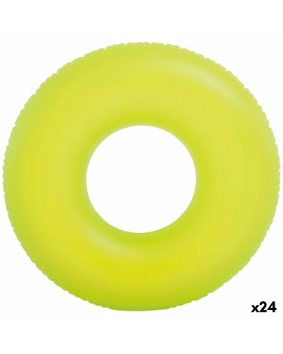 Intex Bouée Gonflable Donut Néon 91cm - Beignet Mer Piscine
