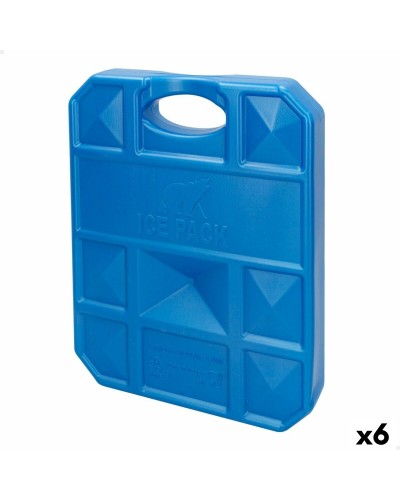 Siberini Aktive Azzurro 2Kg: Wiederverwendbares synthetisches Eis 22x27,5cm (6 Stk.) - Frische Garantiert!
