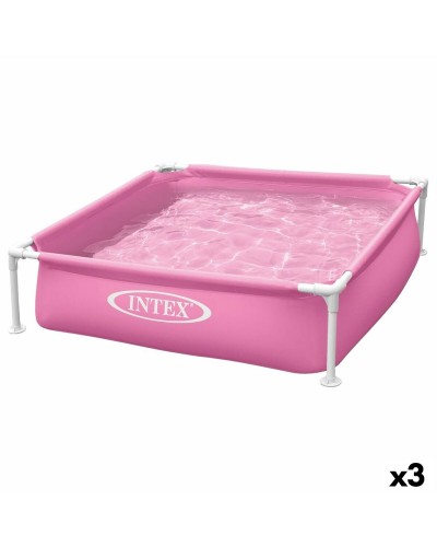 Intex Easy Set Pink Pool 122cm x 30cm - 3 Unit Kit - Kids Pool
