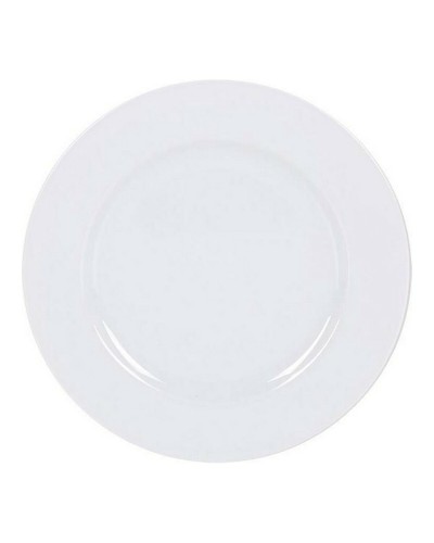 Plato de Postre La Mediterránea: Cerámica Blanca Ø 19 cm
