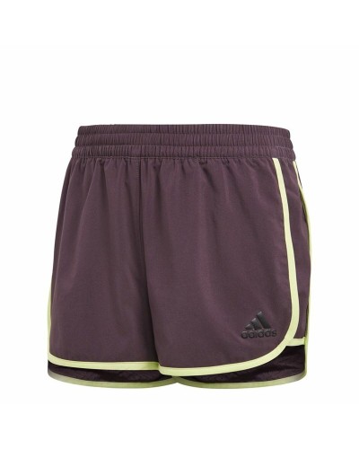 Träningsshorts Adidas Training Marathon Mörkröd