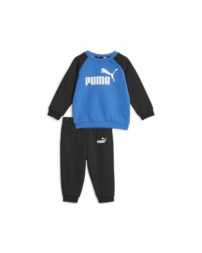 Puma Minicats Ess Raglan: Tuta Donna Nera - Comoda e Sportiva
