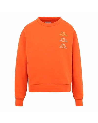 Kappa Kifoli : Sweat-shirt Unisexe Orange Foncé - Sport & Décontracté
