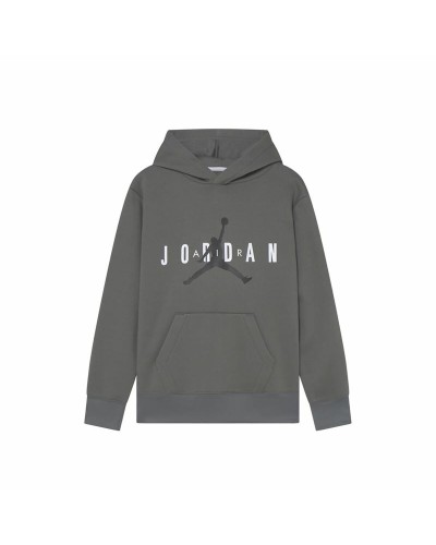 Kinderhoodie Nike Jordan Jumpman Little Kids Grijs