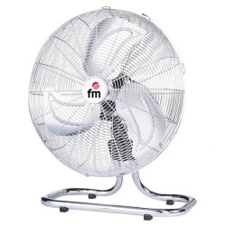 Ventilador de mesa Grupo FM FG45: 120 W, color blanco, oscilante.
