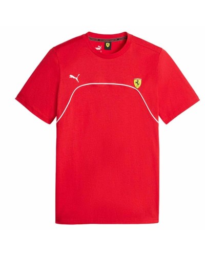 Puma Ferrari Race T-shirt Homme : Rouge, Manches Courtes - Performance
