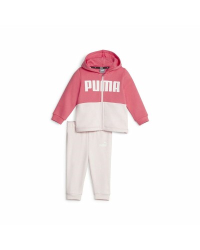Tuta Bambino Puma Minicats Colorblock Cotone Felpato - Sport & Casual
