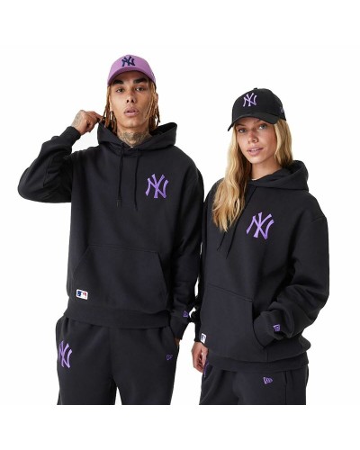 New Era Kapuzenpullover New York Yankees Schwarz - League Essentials Unisex
