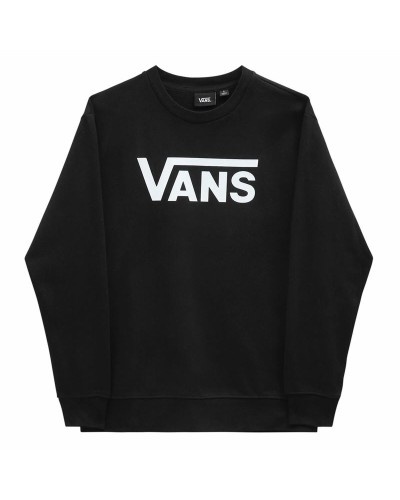 Damessweater zonder Capuchon Vans Drop V Logo BFF Crew Zwart