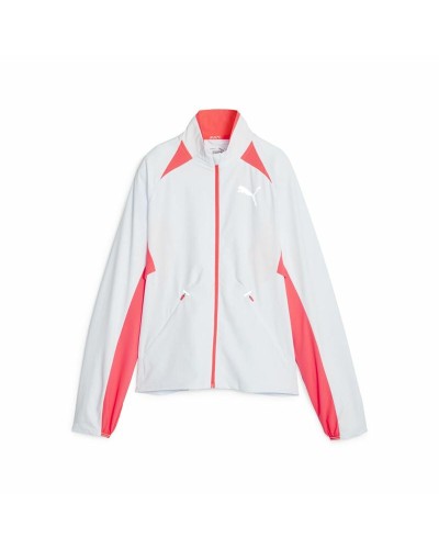 Puma Ultraweave Women's Sports Jacket: Lightweight, White, Performance
