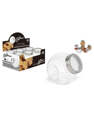 Glazen pot 2200 ml (17,5 x 13 x 17,5 cm)