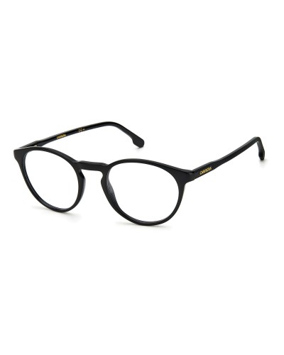 Carrera 255 Gafas Unisex Negras - Montura Redonda Ø 50 mm
