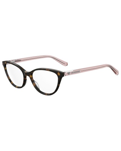 Love Moschino MOL545: Gafas de Vista para Mujer, Ø49mm, Carey
