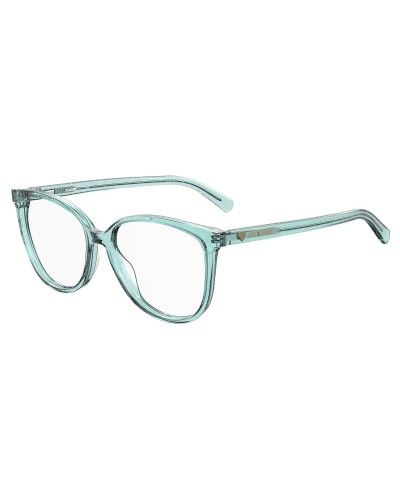 Love Moschino MOL558: Brille Fassung Aqua Ø51 Damen
