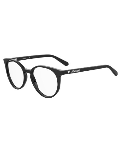 Love Moschino MOL565 Noir - Lunettes de Vue Femme, Ø 49mm
