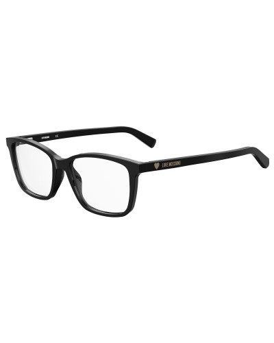 Love Moschino MOL566 Schwarze Brille - Damenfassung Ø49 - Elegant und modisch
