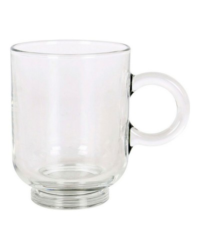 Juego de 6 Tazas de Café Royal Leerdam Sentido en Cristal Transparente, 37cl (6 Unidades)
