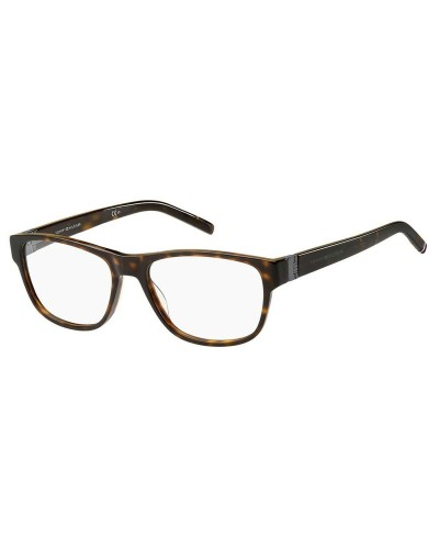 Tommy Hilfiger TH1872 Lunettes Homme Écaille 56mm - Monture de Vue Élégante
