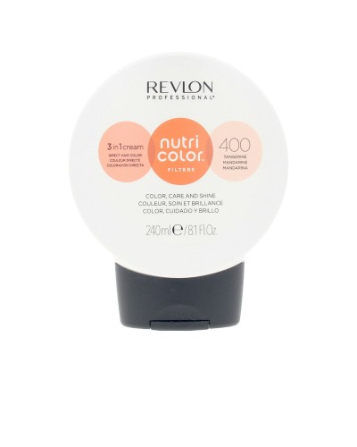 Permanent hårfäg - creme Revlon Nutri Color Filters Tangerine Nº 400 (240 ml)