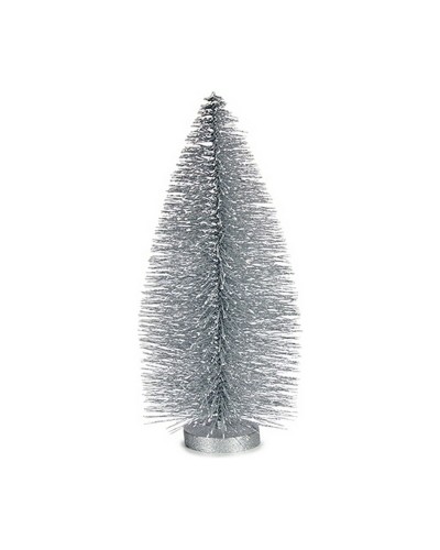 Kerstboom 13 x 32 x 13 cm Zilverkleurig