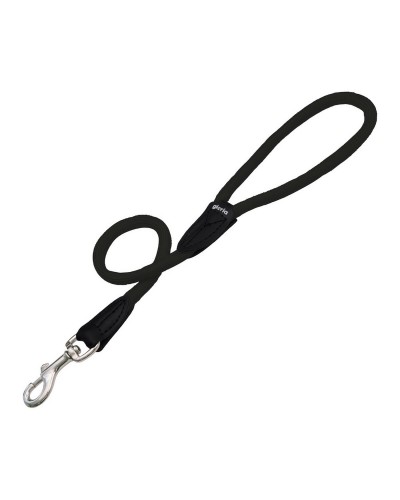 Hundeleine Gloria Schwarz - 1 m Länge
