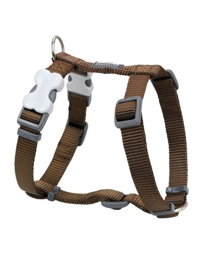 Arnés Clásico Liso Marrón Red Dingo para Perros
