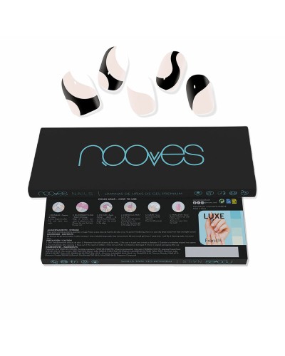 Gel Nail Foils Nooves White cow (20 osaa)